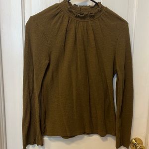 Madewell Olive Green Top